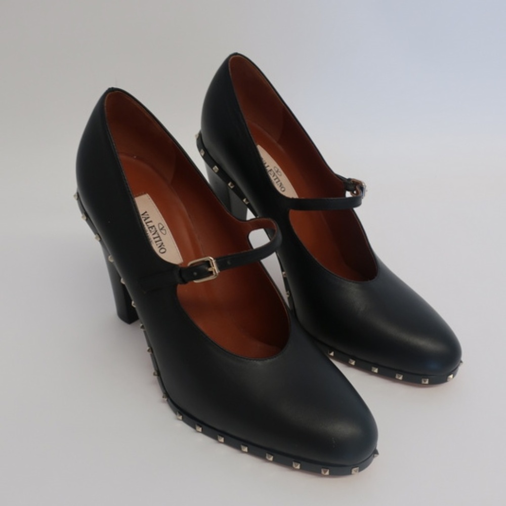 NEW - Valentino Soul Stud Rockstud Mary Jane Pump - Picture 1 of 8